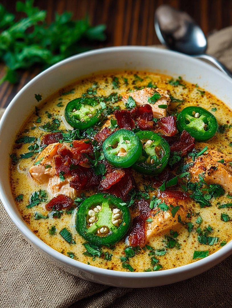 Spicy Jalapeño Popper Chicken Soup image 2